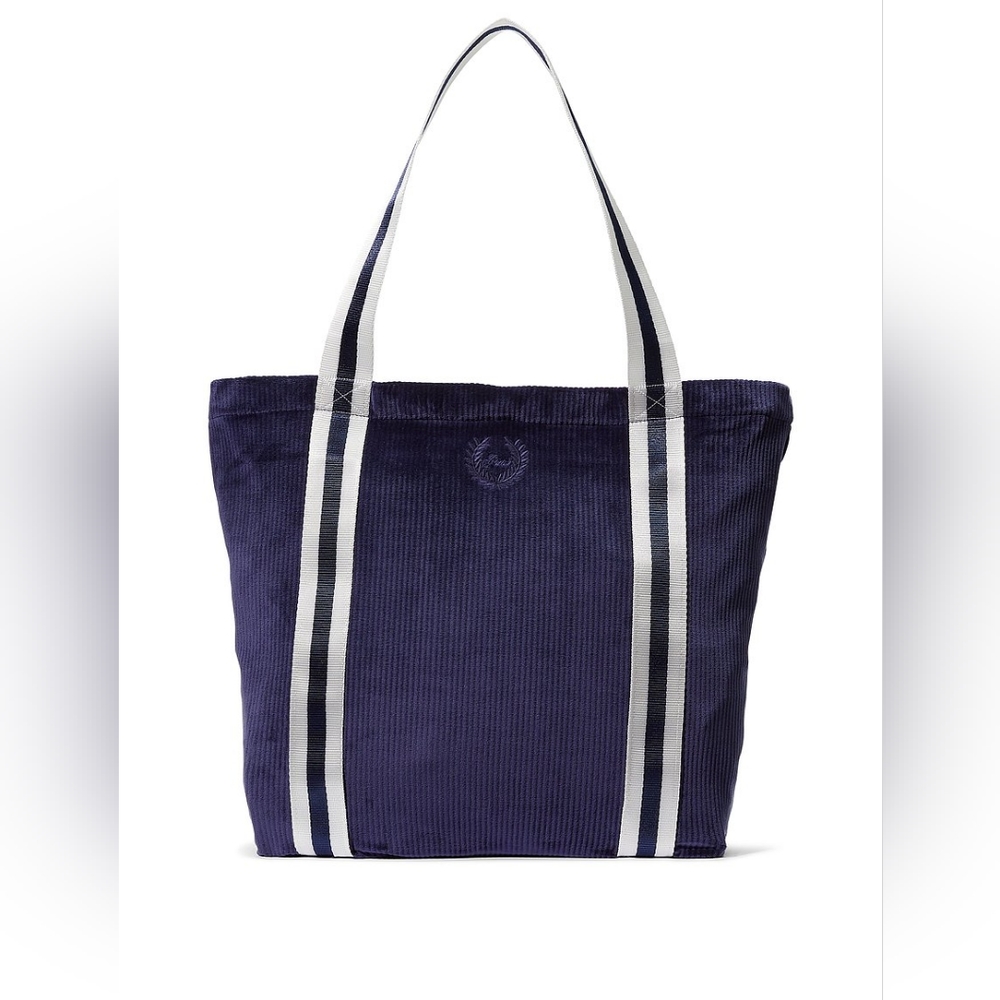 Victoria's Secret Ribbed Velour Tote Bag